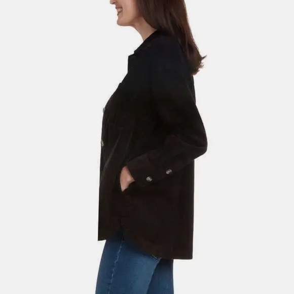 NWT Matty M Ladies Corduroy Black Jacket Size XL - Picture 2 of 5